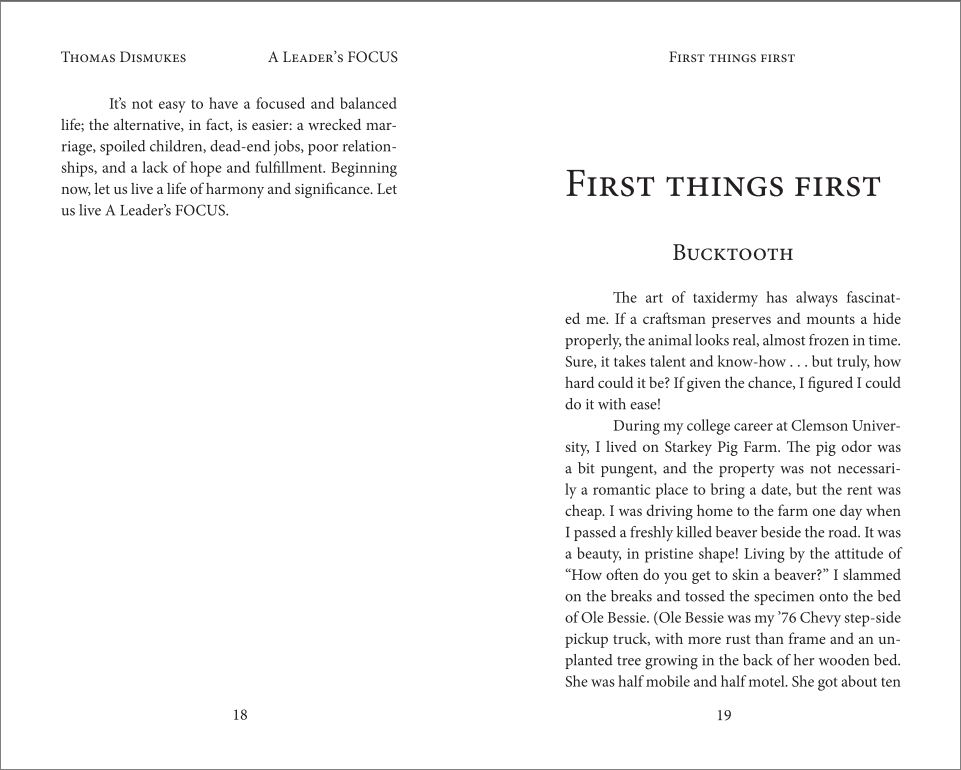 A Leader's FOCUS preview page 4