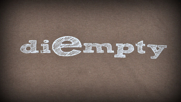 Die Empty